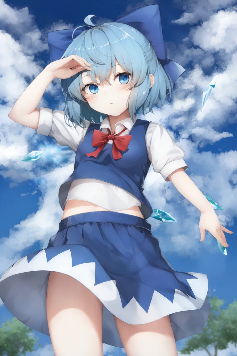 [Holara] Touhou Project Cirno [Ilustrasi]