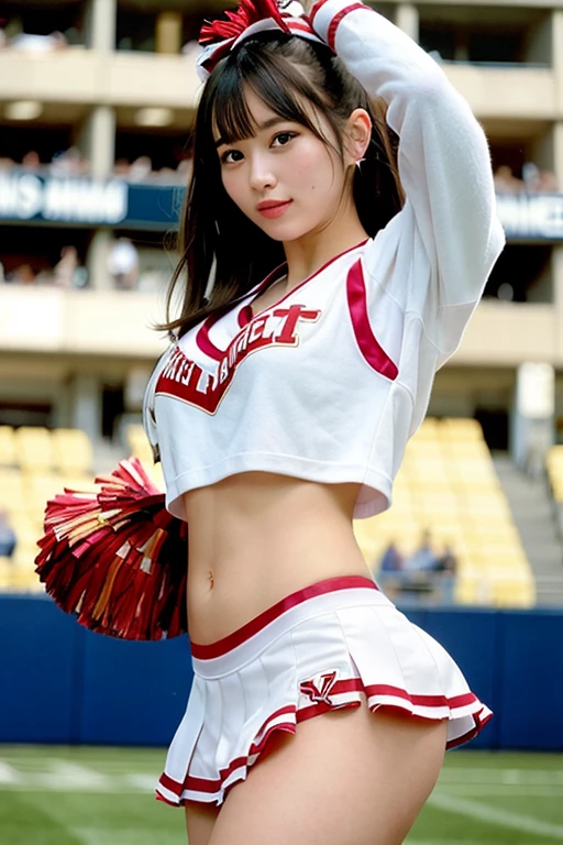 [Stable Diffusion] wanita cantik Karya masterpiece cheerleader [Realistis]