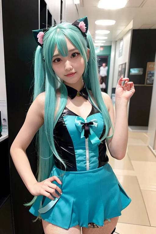 [Stable Diffusion] Hatsune Miku gadis cantik Karya masterpiece cosplay [Realistis]