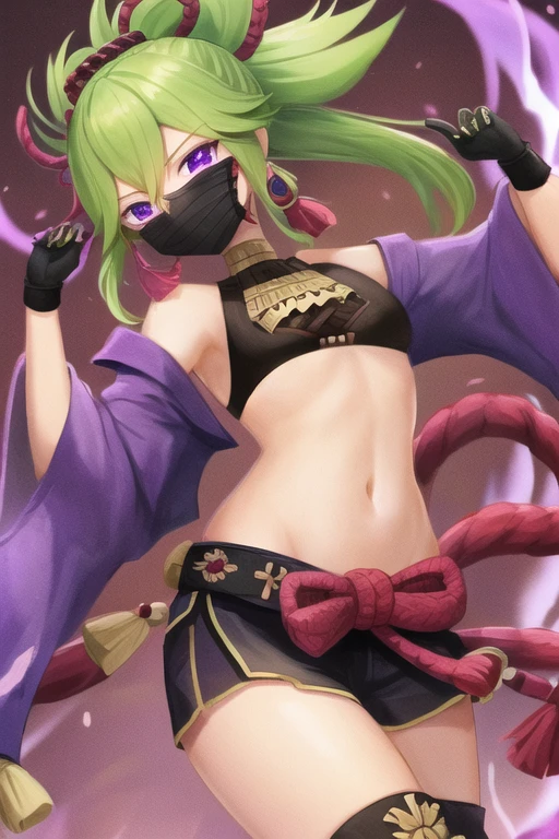 [Stable Diffusion] Genshin Impact - Kuki Shinobu [Ilustrasi]